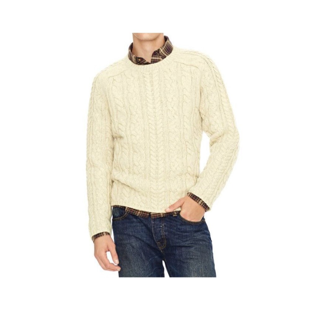 Fossil Aaron Cable Crew Neck Sweater